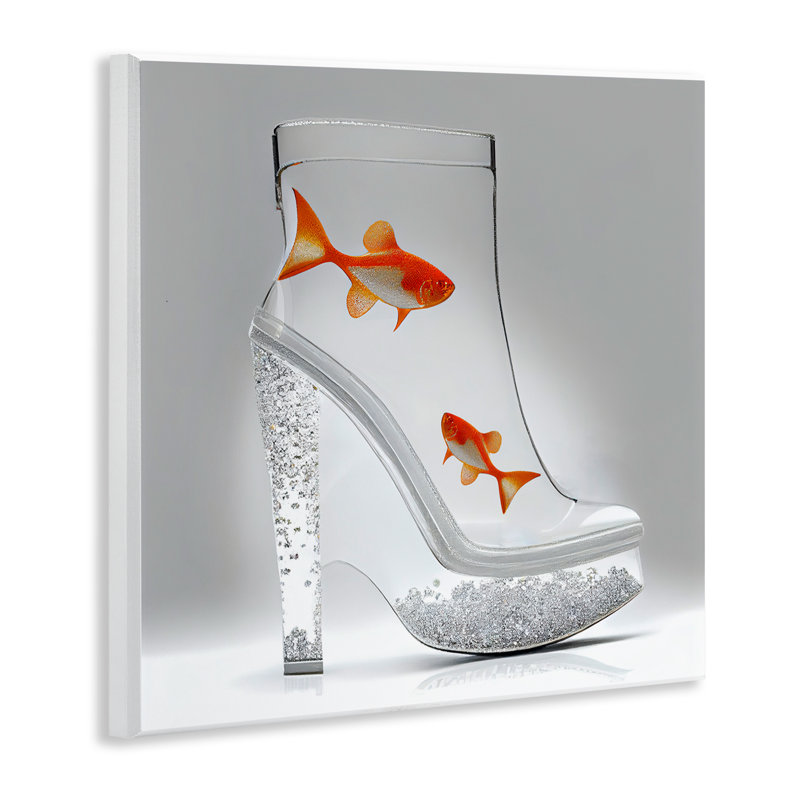 Plaque murale Sparkle Fish Fashion, design par Sasha