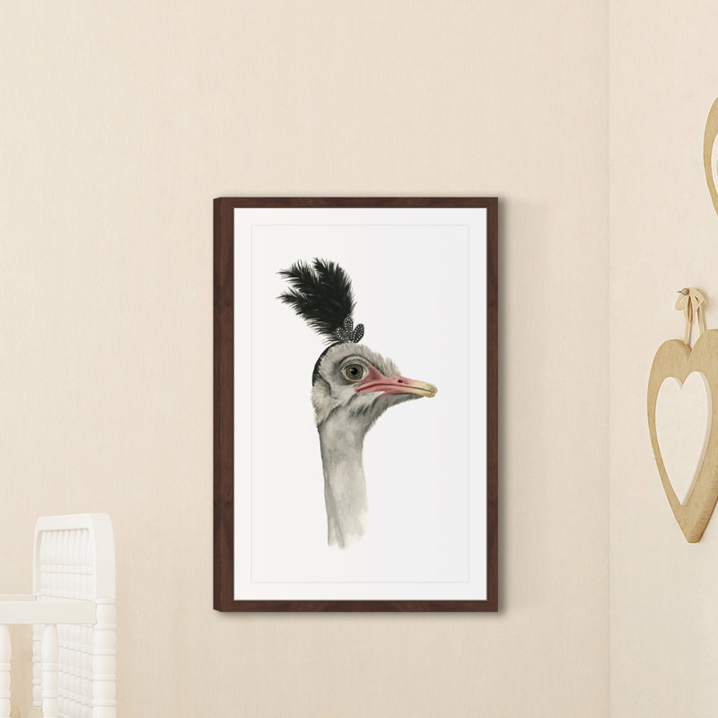 «Downton Animals III», reproduction d'art encadrée, H 36 po x l 24 po x P 1,5 po