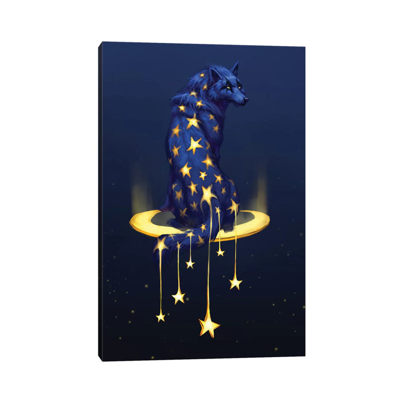 Star Drop by Jade Merien - Wrapped Canvas Gallery-Wrapped Canvas Giclée, 20.32 cm H x 30.48 cm W