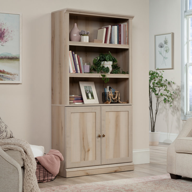 Bibliothèque standard St. Nicholas, (3 tablettes) H 69,76 po x l 35,28 po x P 13,23 po, Beige