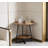 Round End Table With Storage Shelf For Small Spaces, 2-Tier Side Table For Living Room, Bedroom, Office, And Balcony, Rustic Design