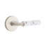 Select Round Privacy (Bed & Bath) Door Lever with Round Rosette-354860030-354860026