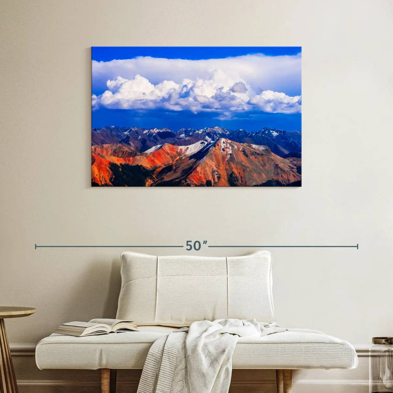 Breathtaking Imogene Pass, 26" H x 39" W