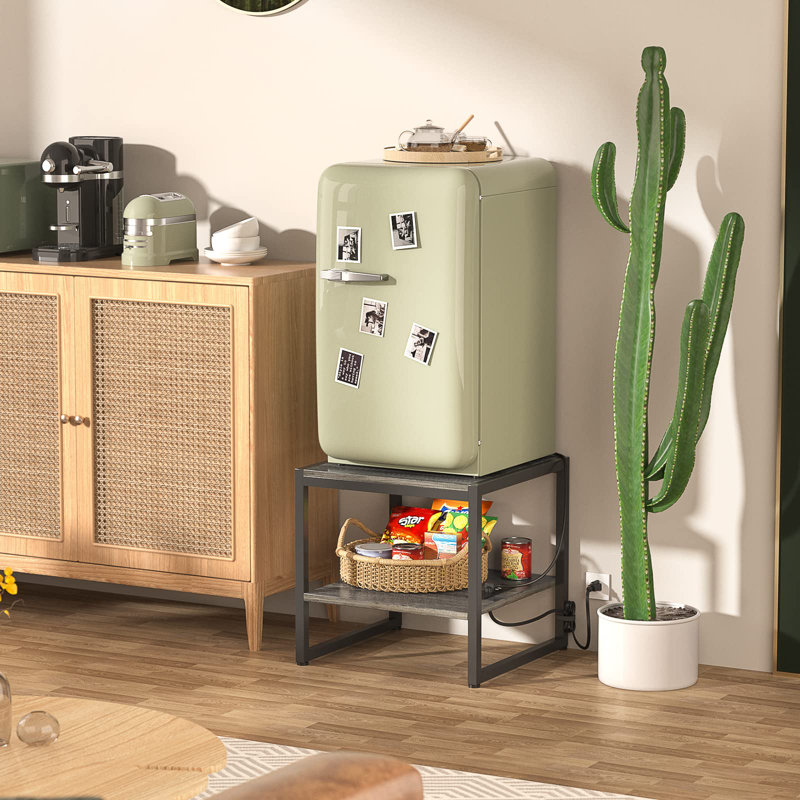 Table de bout Naheil Trestle, Gris