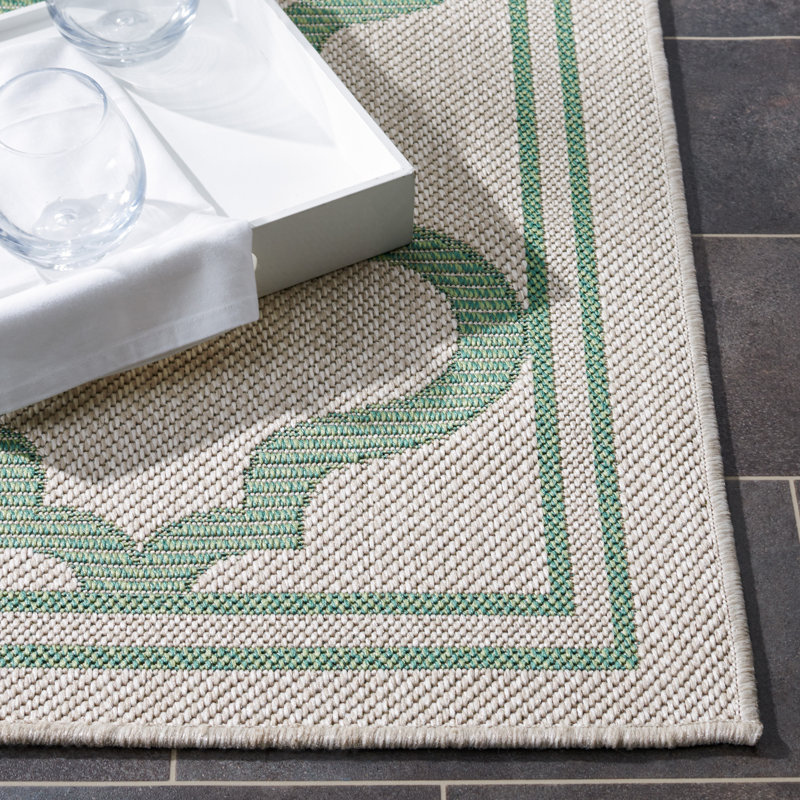 Bermuda Performance Machine Washable Geometric Rug, Rectangle 6'6" x 9'2"