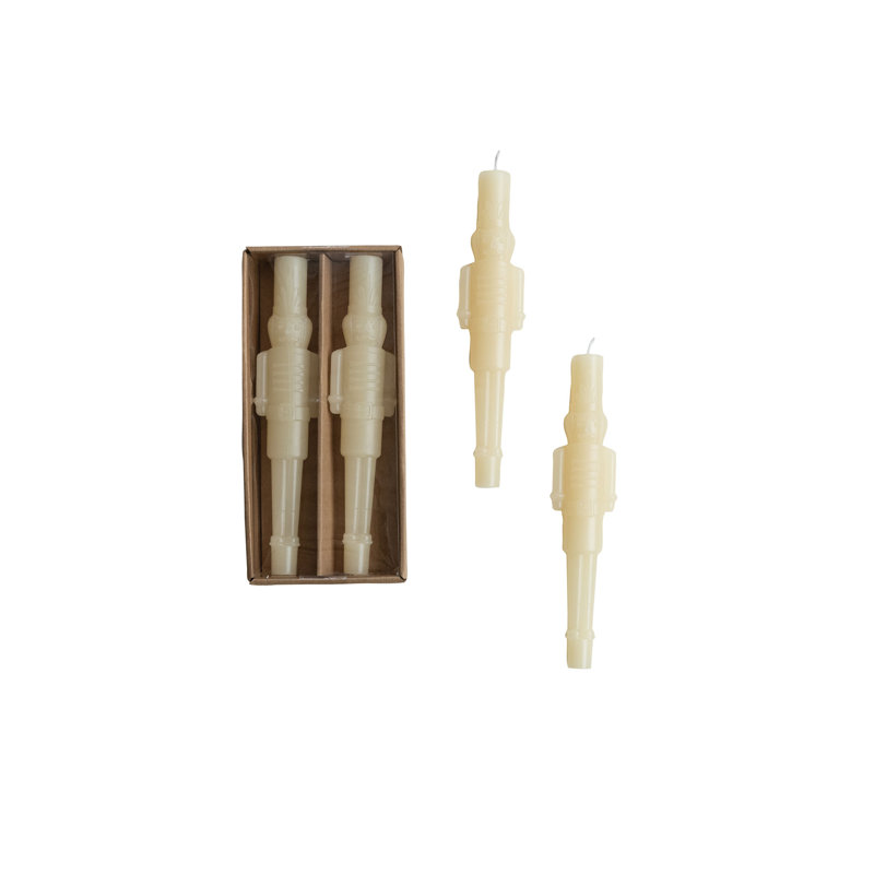 Unscented Taper Candle, Ivory