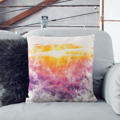Sunrise over Bali Cushion with Filling