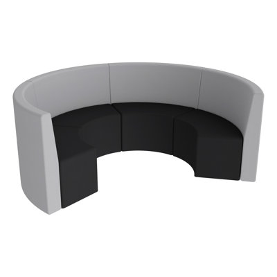 Chaises à dossier haut Pro Series S-Curve de 18 po de hauteur, ensemble de 4