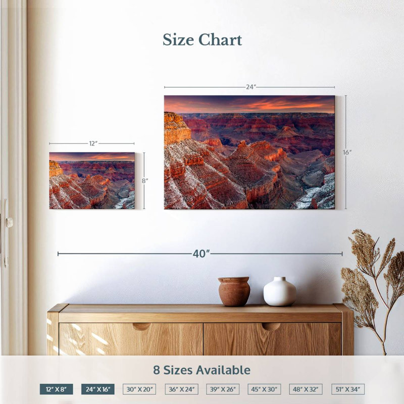 Kavia Grand Canyon South Edge III Kavia, H 16 po x l 24 po