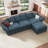  Wynter L-Shaped Corduroy Modular Sectional with Storage-2125784414
