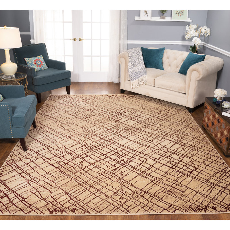 Kelson Geometric Indoor Rug, Rectangle 7'10" x 10'