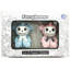 Ensemble de 2 figurines squelettes vaudou Josleny