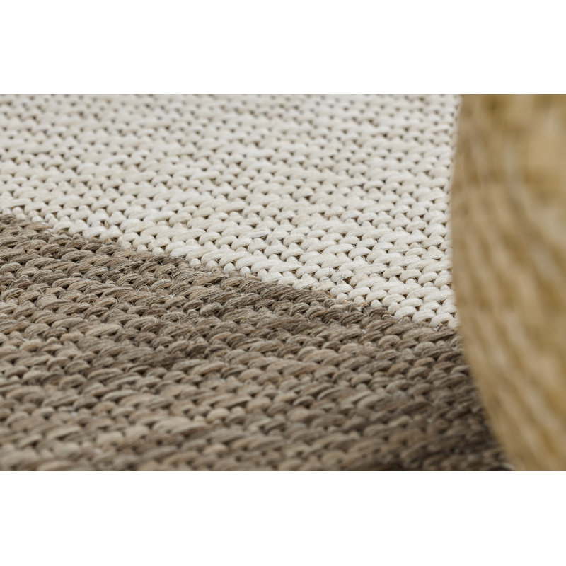 Towson Geometric Indoor / Outdoor Area Rug, Rectangle 60 x 110cm