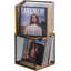 Ensemble de 2 boîtes de rangement pour disques vinyles empilables