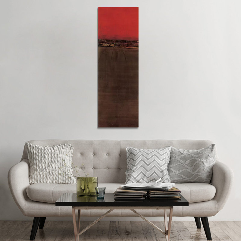 For Scene I by Sarah Stockstill - Wrapped Canvas Panoramic Painting, 152.4 cm H x 50.8 cm W x 3.175 cm D