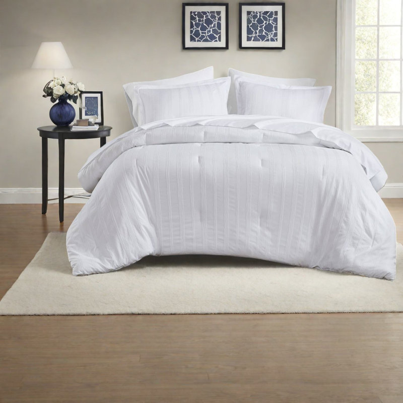 Comfortable Queen Bedding Sets, Polyester, Minimalist Style For Home