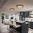 Dimmable Industrial Led Drum Flush Mount