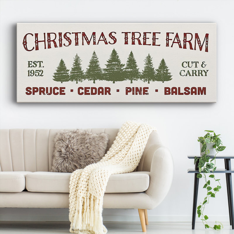 Collection de panneaux de Noël de la ferme D, H 12 po x l 30 po x P 1,5 po