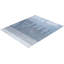 Tapis moderne fait à la main de conception unique - gris, 8 pi 0 po x 10 pi 0 po