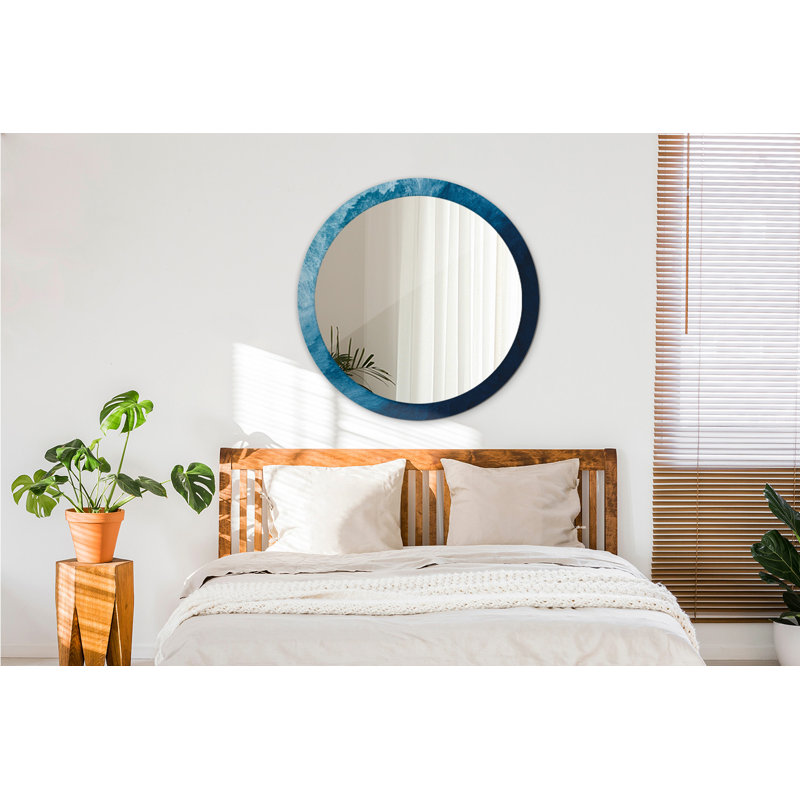 Huldar Glass Flat Wall Mirror
