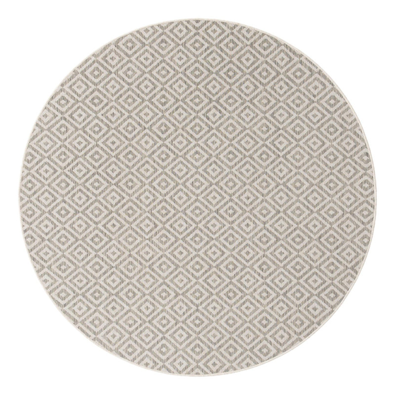 Tapis d'extérieur Jill Zarin Costa Rica, Rond 6 pi 7 po