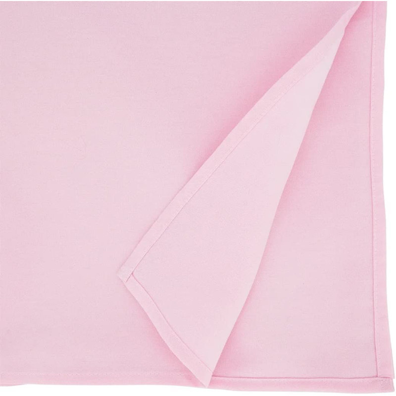 Daisylynn Rectangular Polyester Tablecloth, 108" L x 90" W, Pink