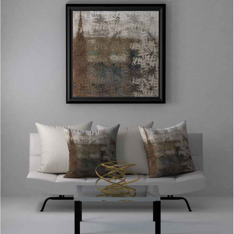 Housse de coussin carrée décorative indéniablement écrasant et insert, 18 po x 18 po