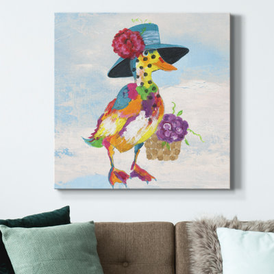 " Groovy Duck And Sky "