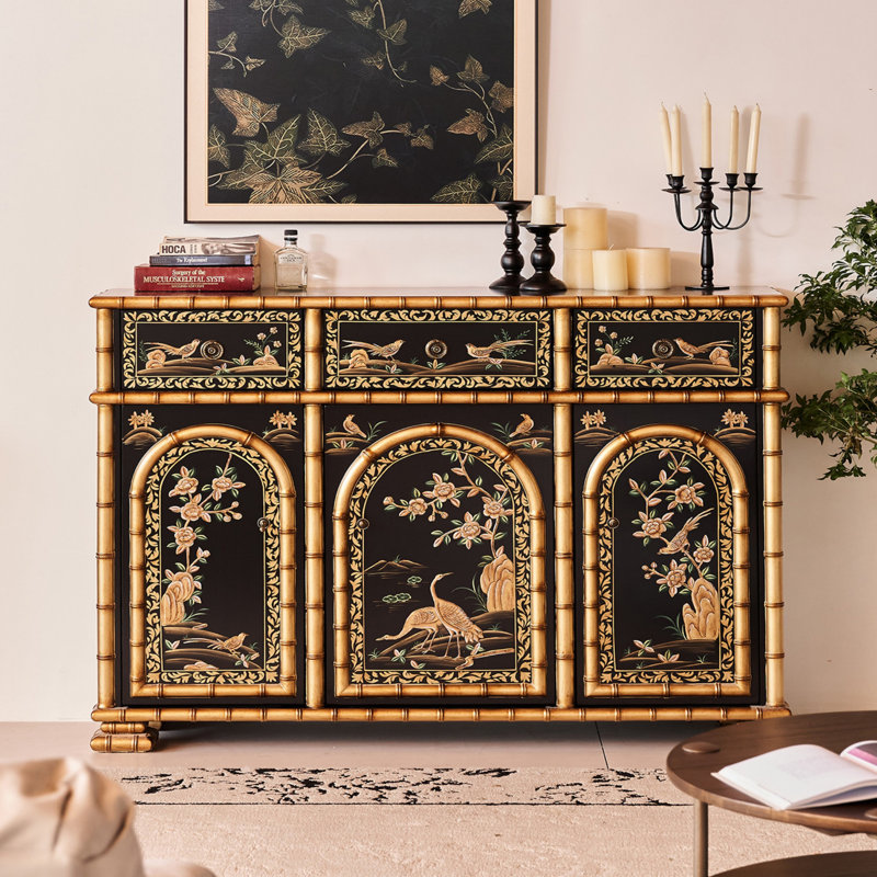 Table de buffet 59 po de largeur, H 43,31 po x l 59,06 po x P 14,96 po