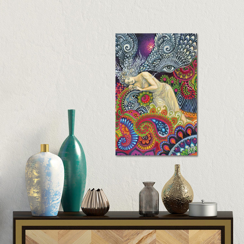 Theia: The Goddess Of Sight And Heavenly Light by Emily Balivet - Gallery-Wrapped Canvas Giclée on Canvas, Canvas