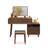 Modern Solid Wood Makeup Table Set, With a Mirror,A Chair, And Drawers