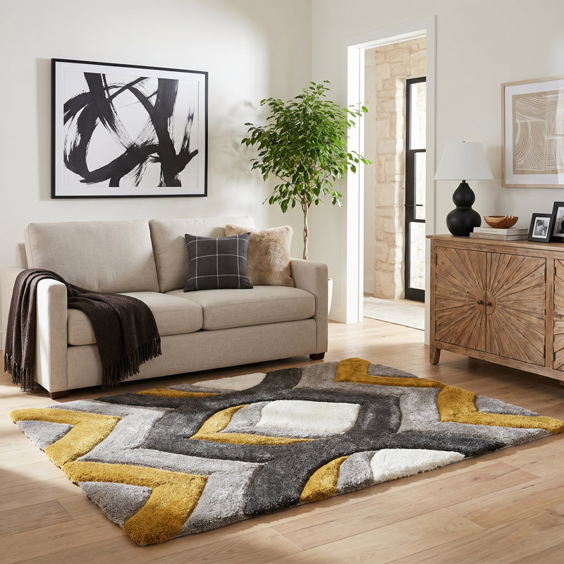 Tapis à poils longs Hathaway, 7 pi 8 po x 9 pi 8 po