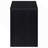 Geary Black 2-Drawer Nightstand LED Lights And USB-923800949