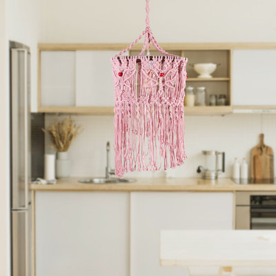 1 - Light Pink Unique/Statement Pendant