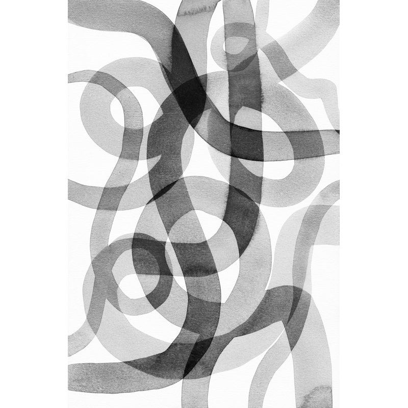 Meander II - Wrapped Canvas Print, 46cm H x 30cm W x 3.8cm D