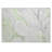 2' X 3' Green Abstract Washable Non Skid Indoor Outdoor Area Rug