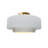 Radiance Ceramic Pleated Semi-Flush Mount-99084919-115047307-98630377