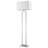 Psyhojos 60.5'' Brushed Nickel Traditional Floor Lamp