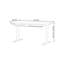 Bureau rectangulaire en noyer massif avec 1 tiroir-130131153