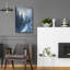  «Winter Turn» par Anika Goodhue, art mural en verre acrylique, 16 po x 24 po-1949898730