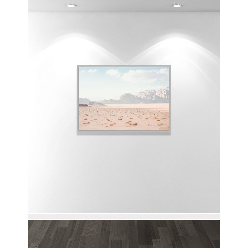 Tire Tracks by Leah Straatsma, Matte Silver Framed, 41.5" W x 29.5" H
