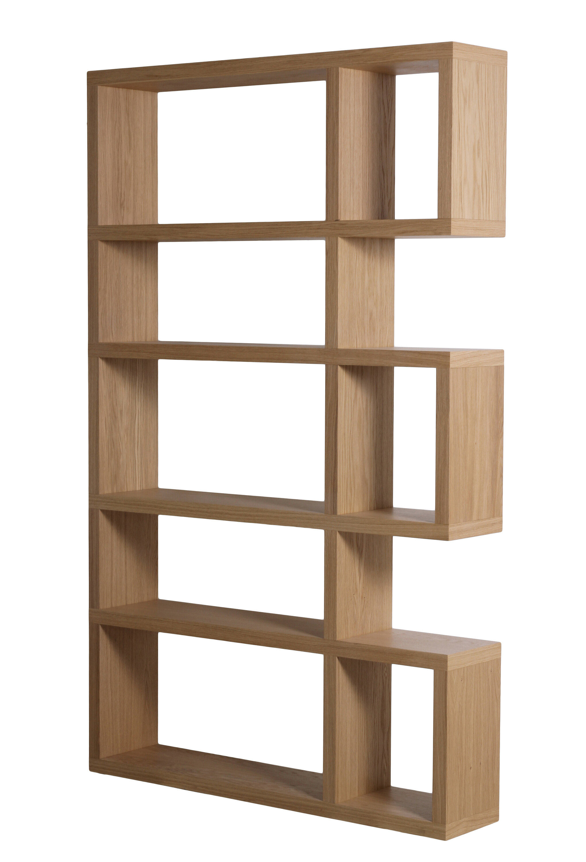 Geometric 2024 bookcase wayfair