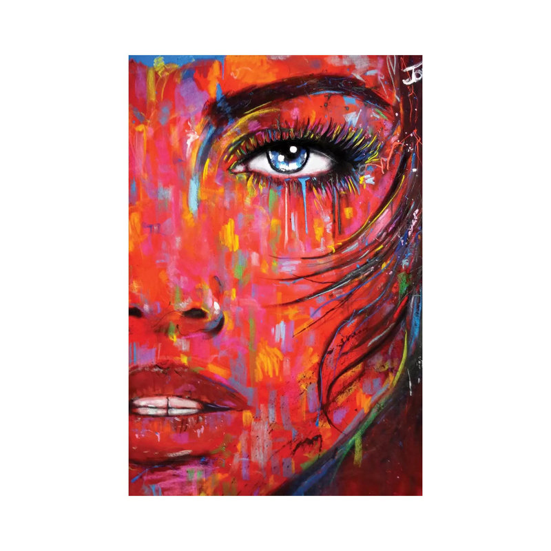 Red dawn 1 Piece Wrapped Canvas Painting, 45.72cm H x 30.48cm W x 1.905cm D