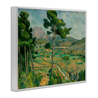 Giclée classique encadrée Mont Sainte-Victoire, design par Paul Cezanne