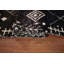 Tapis oriental marocain bleu foncé et brun 8 x 10