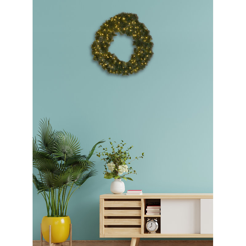 Lighted Pine 36'' Wreath