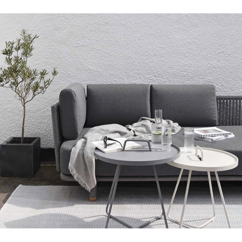 Moments 89" Wide Patio Sofa with Cushions