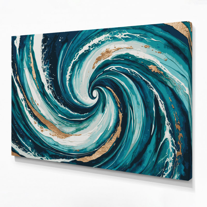 Art mural sur toile hawaïenne, H 16 po x l 20 po
