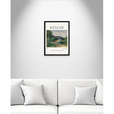 Rocchetto "A Road in Louveciennes" Print