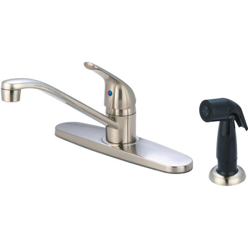 Olympia Faucets Kitchen Faucet, PVD Brushed Nickel